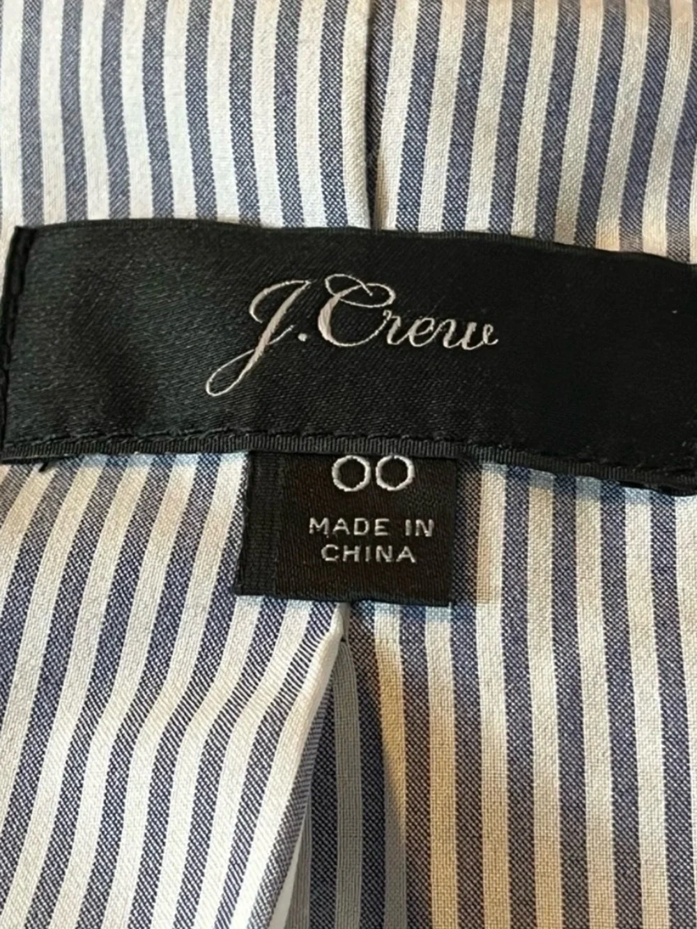J.Crew Parke Black Velvet Blazer Fitted One Button Suit Jacket Sz 00